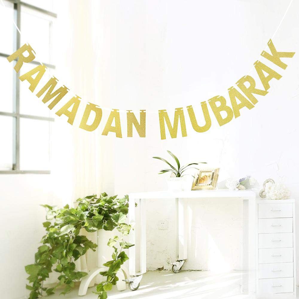 Brain Giggles - Ramadan Kareem Banner - Gold