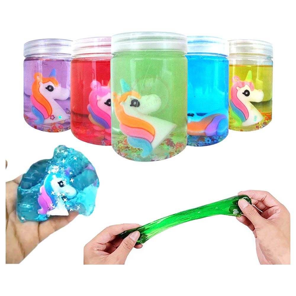 Party Propz - Unicorn Theme Slime - 6 Pieces