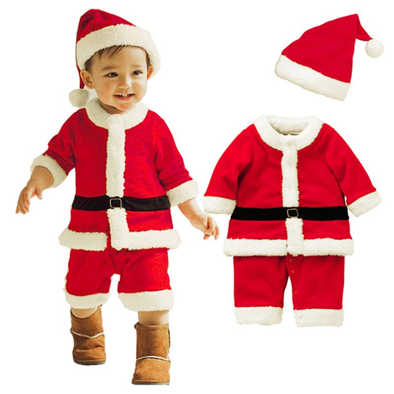 Jade - Christmas Santa Claus Costume For Kids