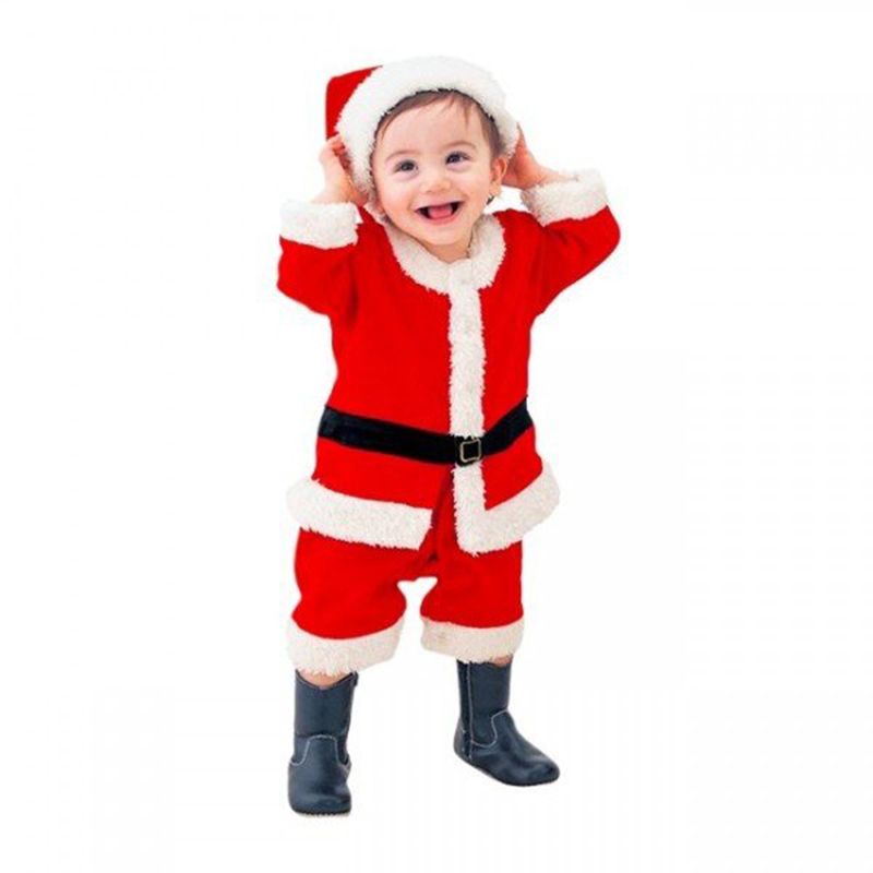 Jade - Christmas Santa Claus Costume For Kids