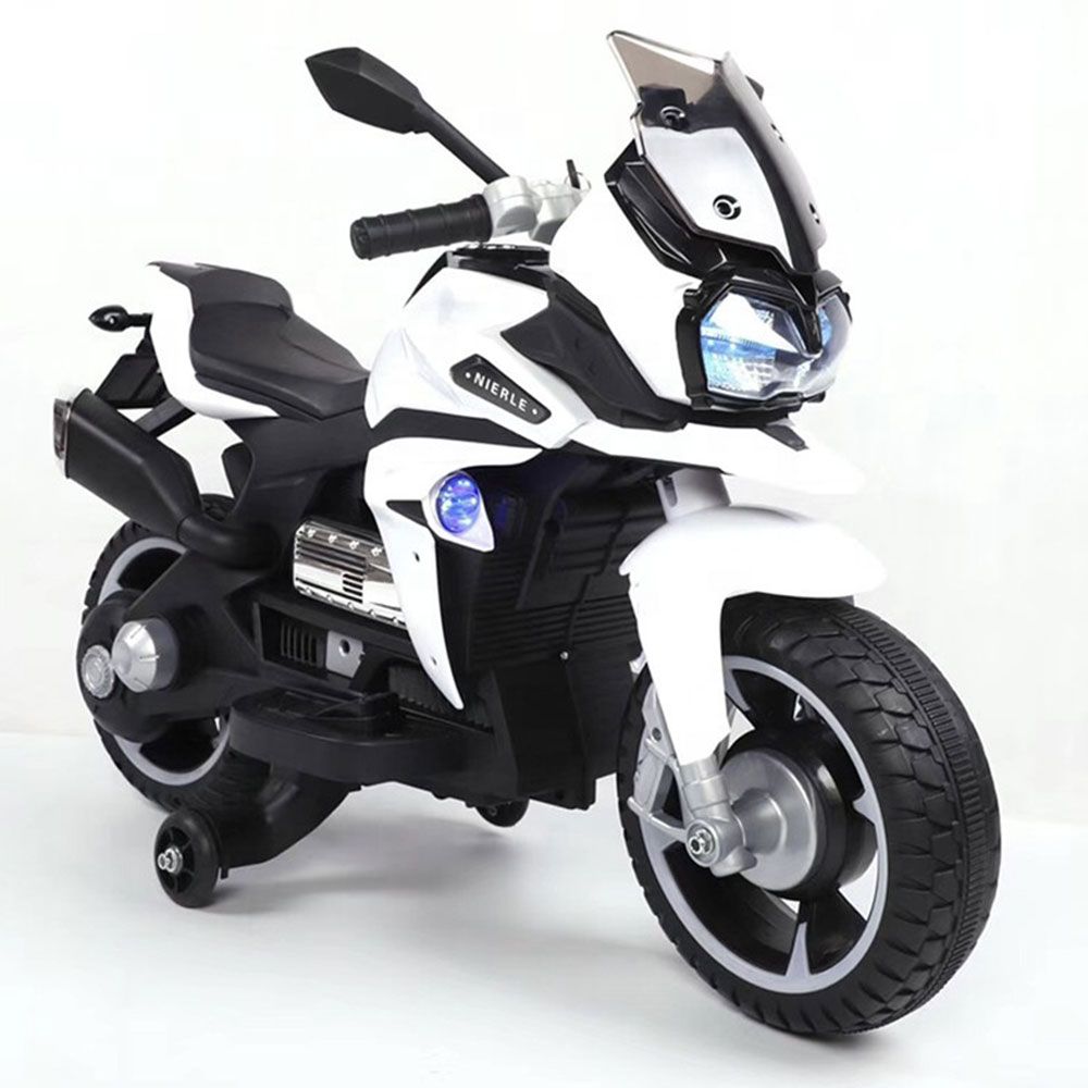 Megastar - 12V Sleek Rider Mototrike - White