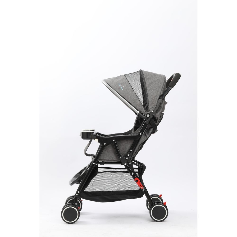 Hababy - H3 Lightweight Baby Stroller - Grey