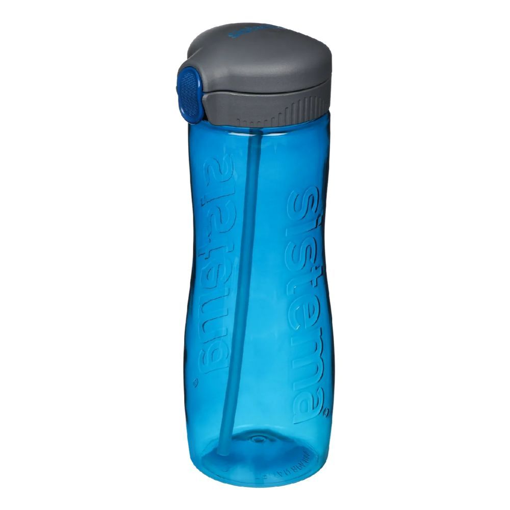 Sistema - 800ml Tritan Quick Flip Bottle - Blue