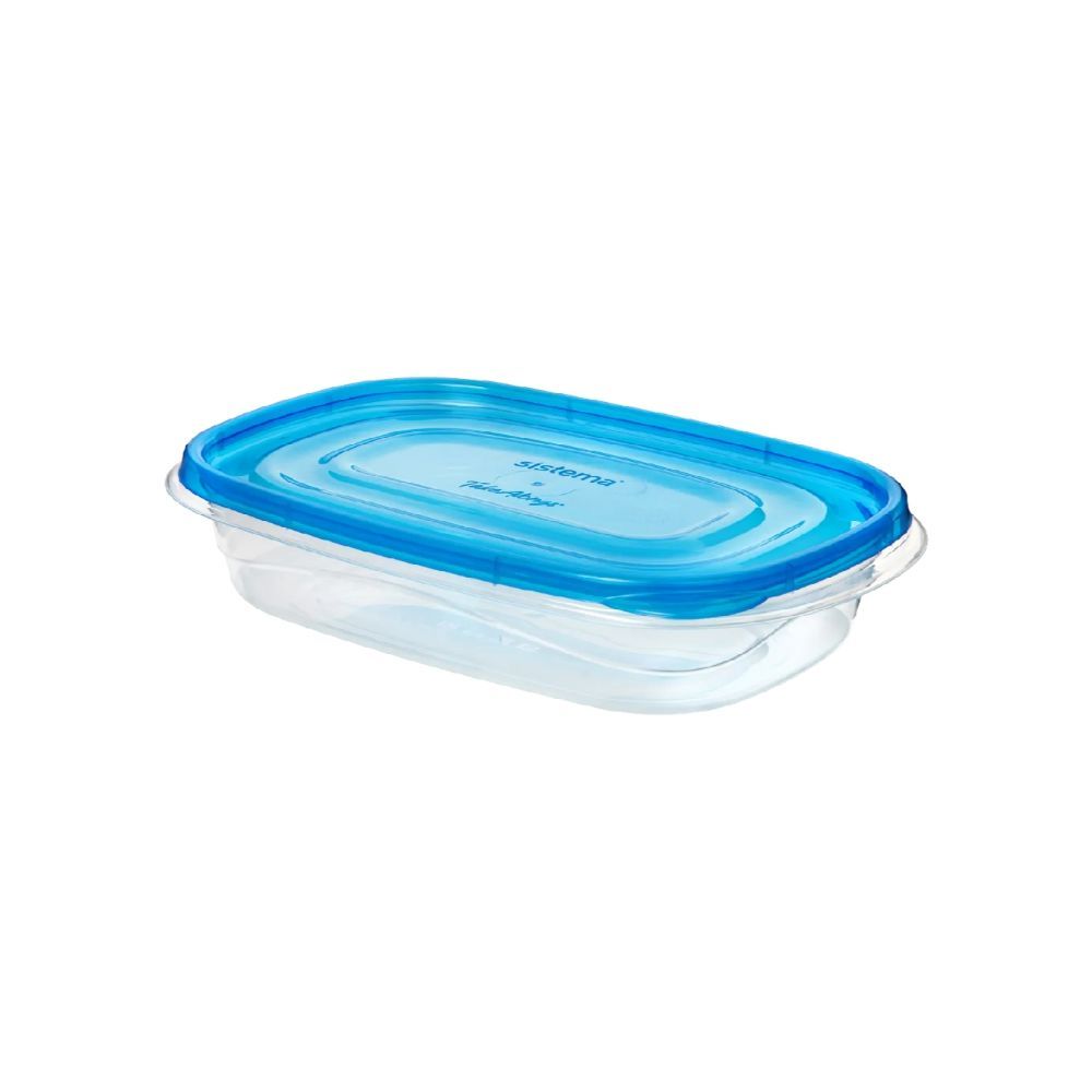 Sistema - Pack of 3 Takealongs 950ml Rectangular - Blue