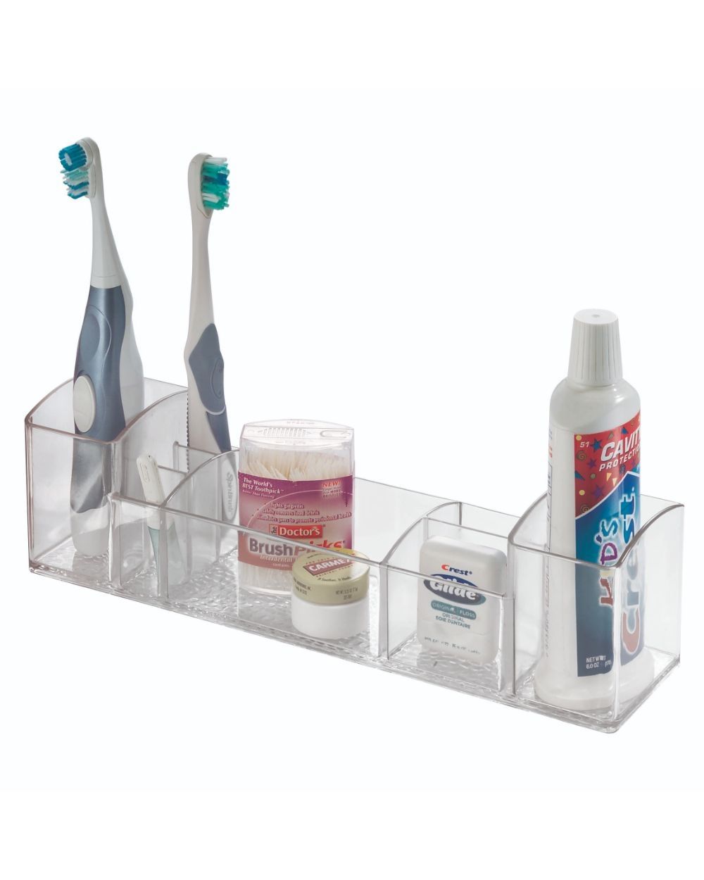 Inter Design - Medium+ 12" Multi-Level Organizer - Clear