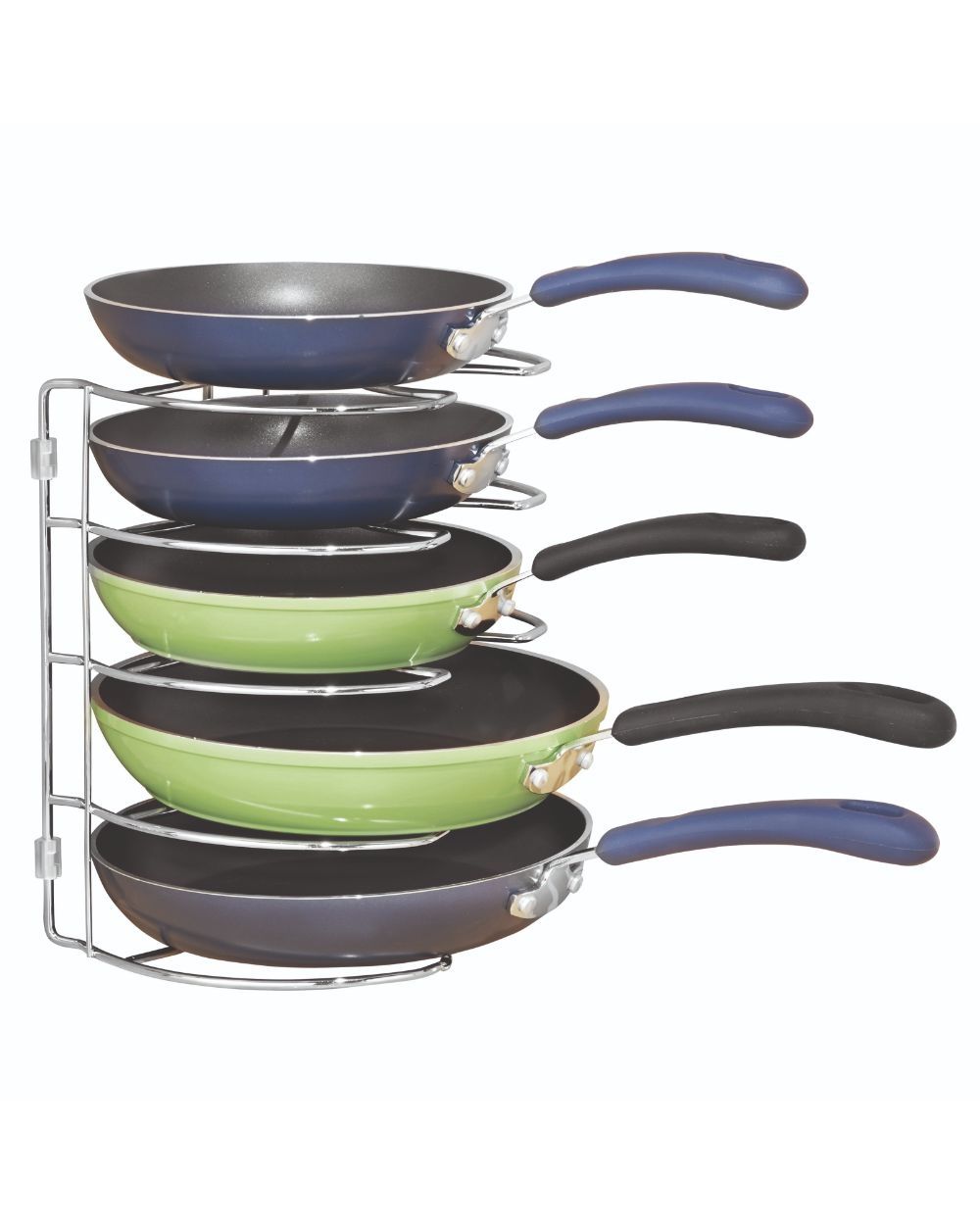 Inter Design - Classico Skillet Organizer 11" - Chrome