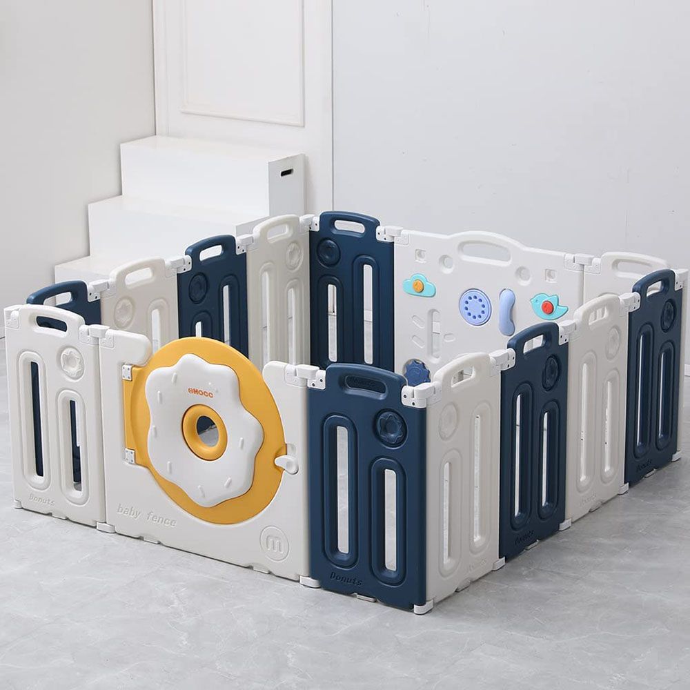 HOCC - 10 Panel Foldable Donut Playpen