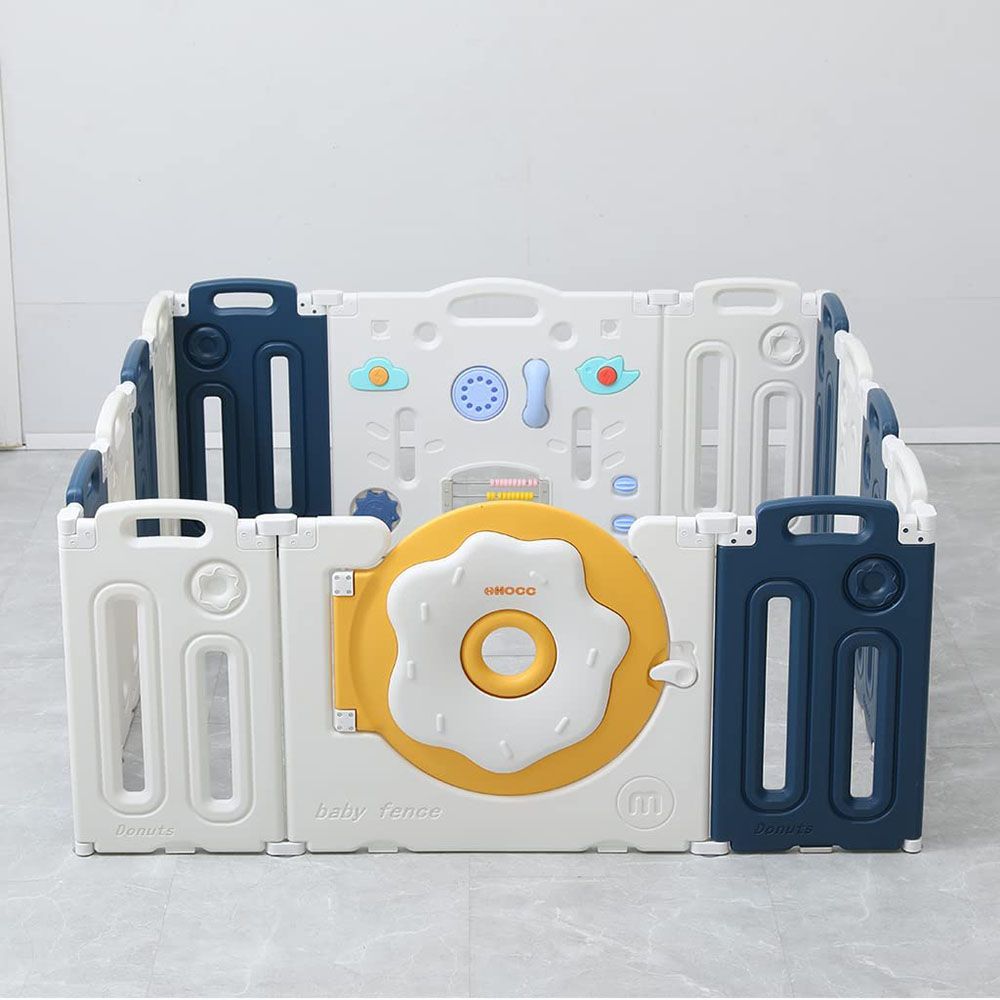 HOCC - 10 Panel Foldable Donut Playpen