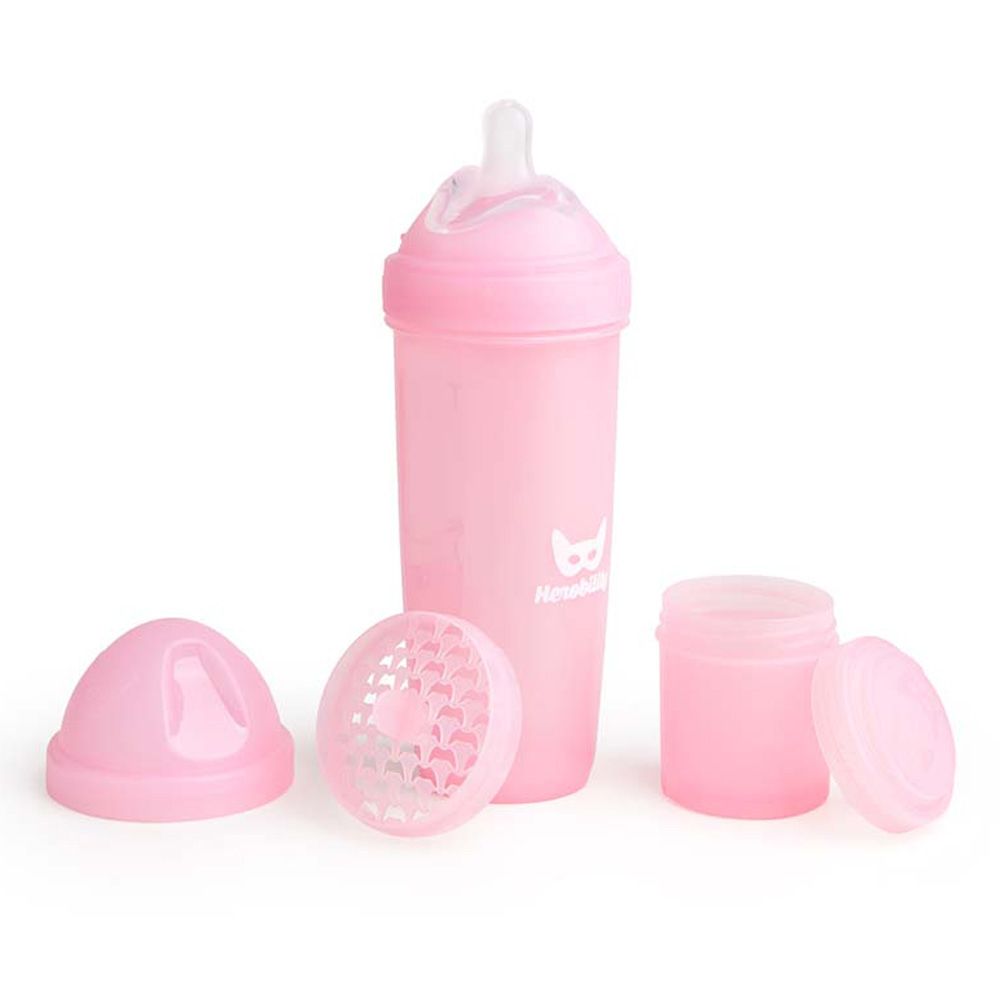 Herobility - Baby Bottle 340ml - Pink