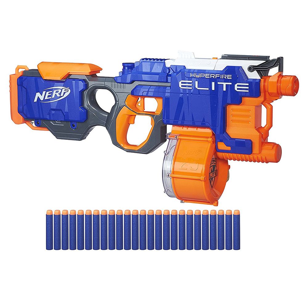 Nerf - N-Strike Elite Hyper Fire Blaster - Blue & Orange