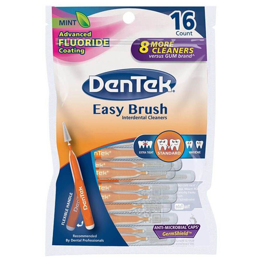 Dentek - Easy Brush Interdental Cleaners 16pcs