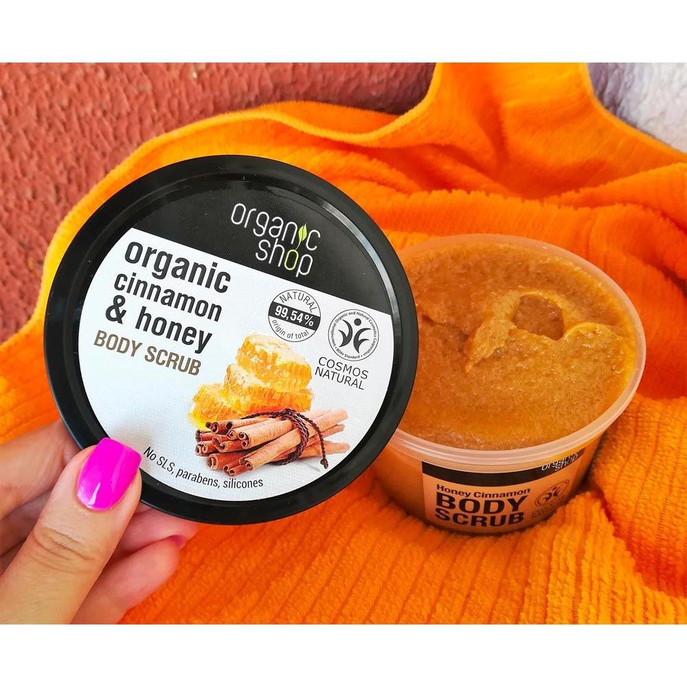 Organic Shop - Body Scrub Honey & Cinnamon 250ml