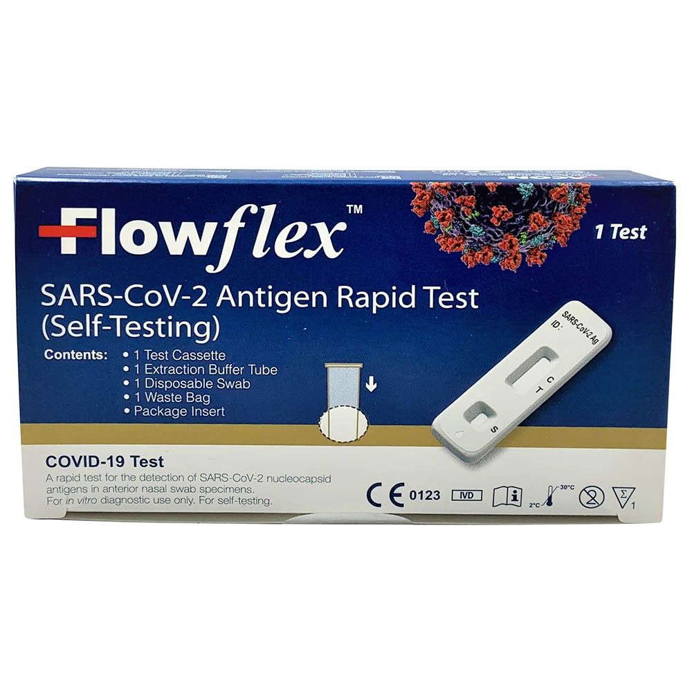 Flowflex - SARS Cov-2 Antigen Rapid Test For Covid 19