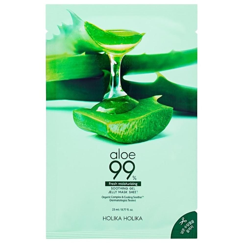 Holika Holika - Aloe Vera 99% Soothing Gelee Mask Sheet 23ml