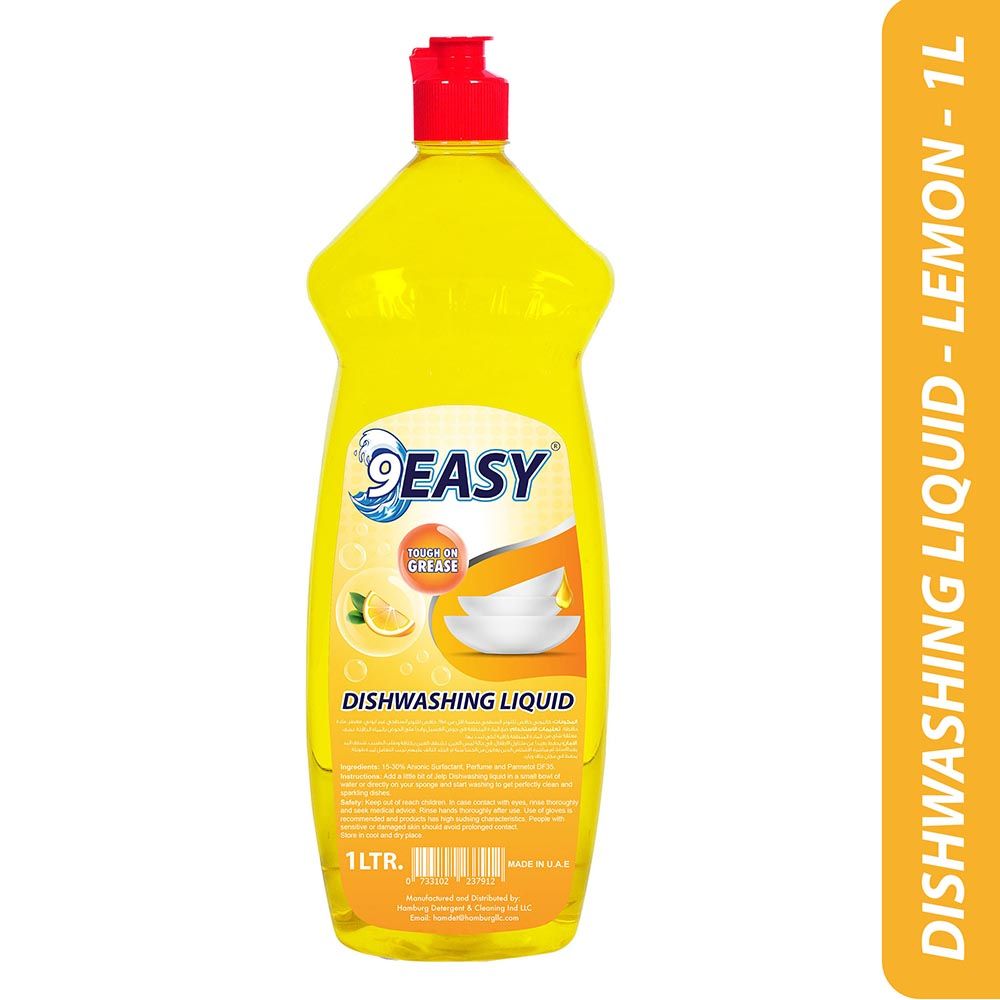 9Easy - Dishwashing Liquid - Pack of 3 - 1L