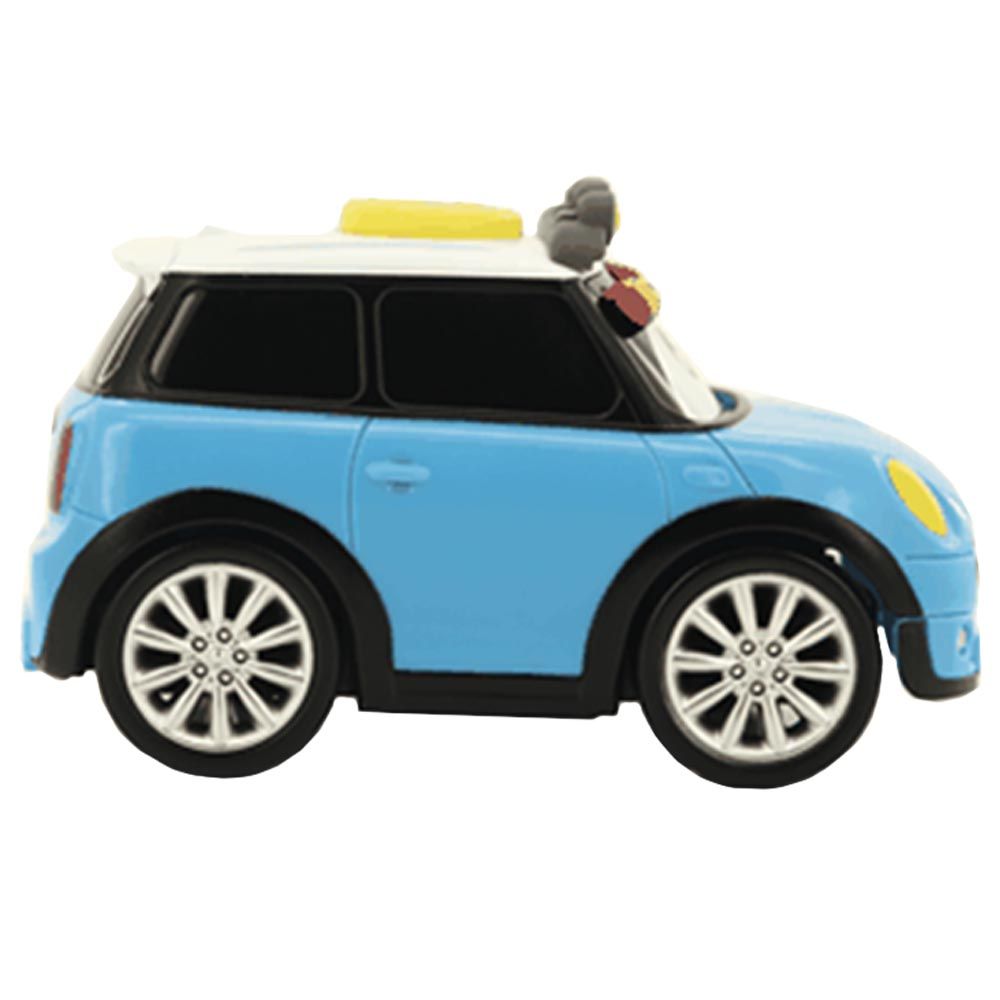 BB Junior - Mini Cooper Laugh & Play Car - Blue