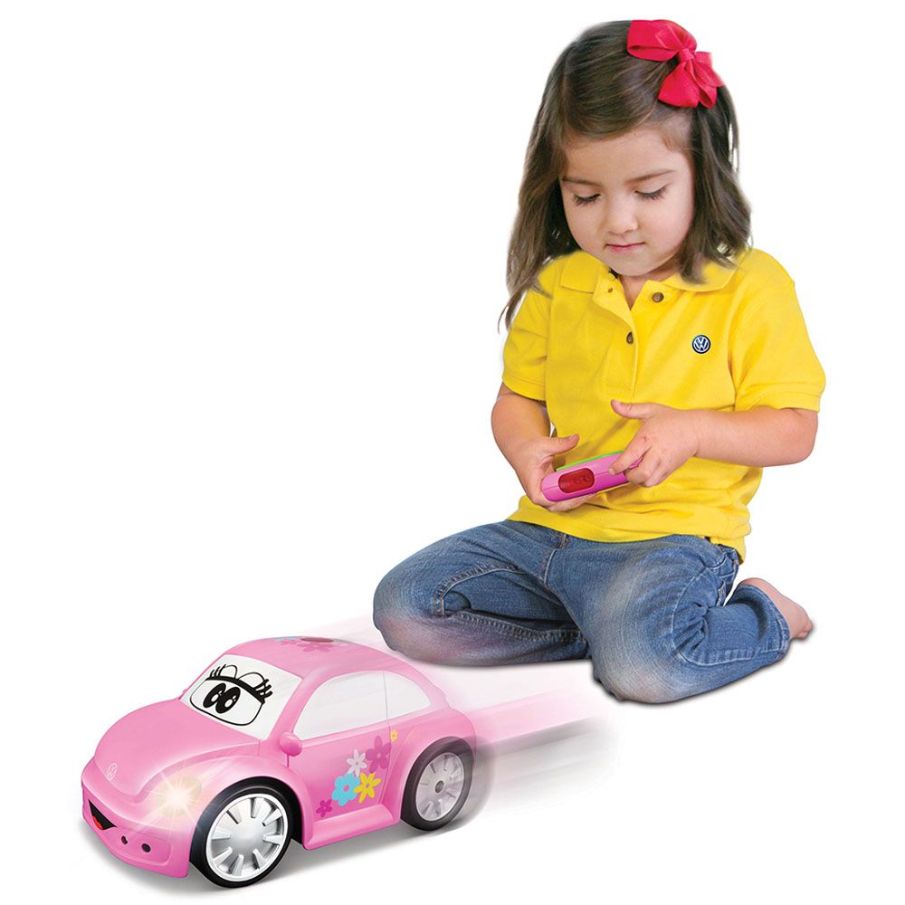 BB Junior - Volkswagen Easy Play RC Toy Car - Pink