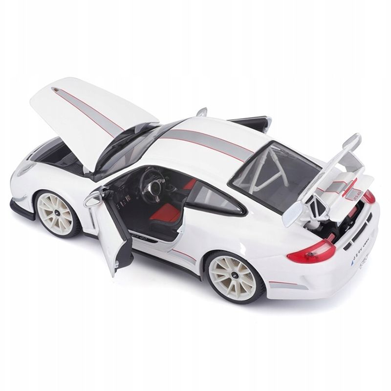 Bburago - 1/18 Porsche GT3RS 4.0 Diecast Toy Car - White