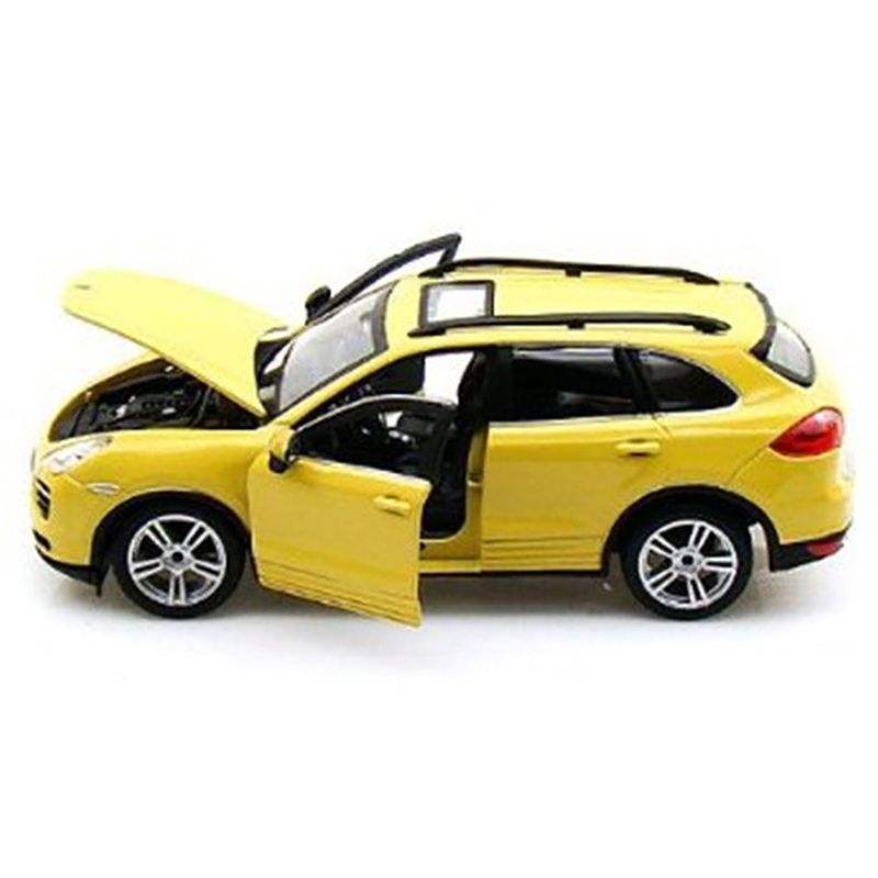 Bburago - 1/24 Porsche Cayenne Turbo Diecast Toy Car - Yellow