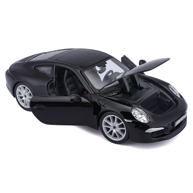 Bburago - 1/24 Porsche 911 Carrers S Diecast Toy Car - Black