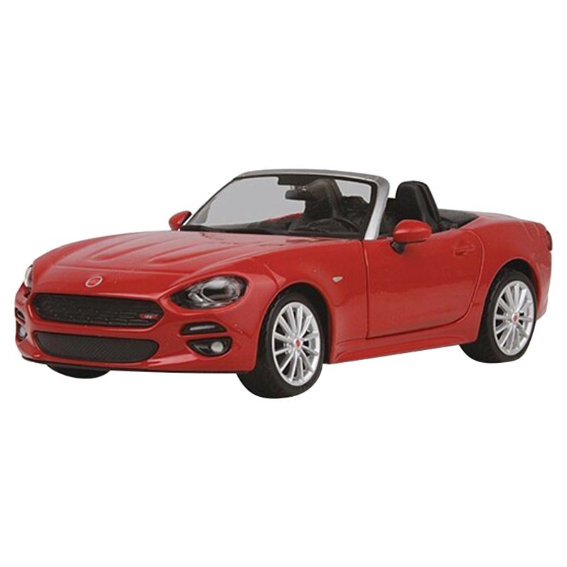 Bburago - 1/24 Fiat 124 Spider Diecast Toy Car - Red