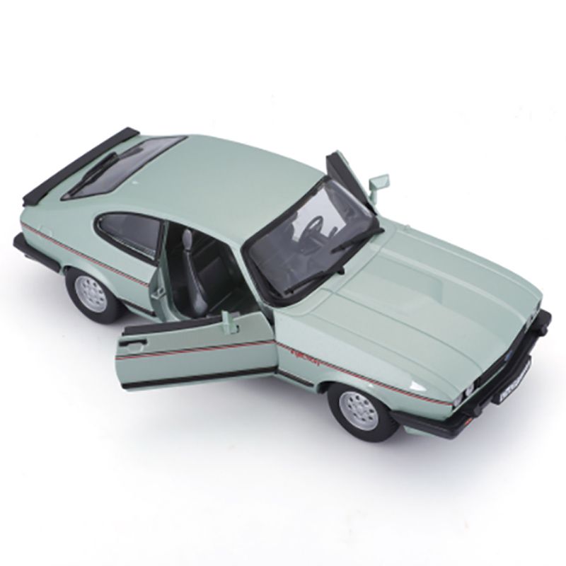 Bburago - 1/24 Ford Capri 1982 Diecast Toy Car - Grey