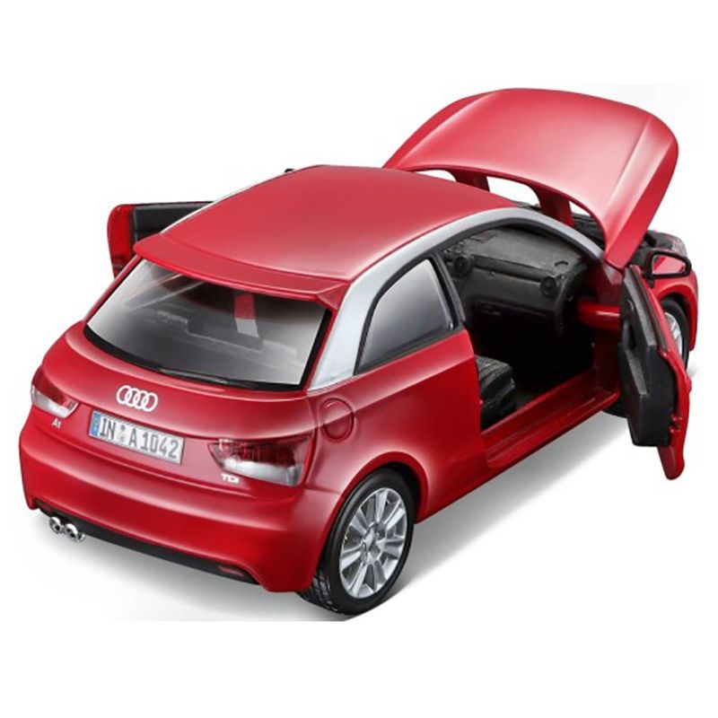 Bburago - 1/24 Audi A1 Diecast Toy Car - Red