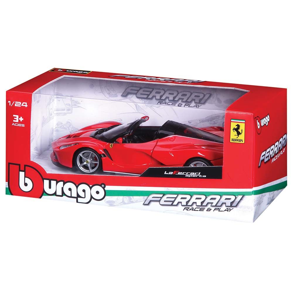 Bburago - Ferrari Laferrari Diecast Car - Red