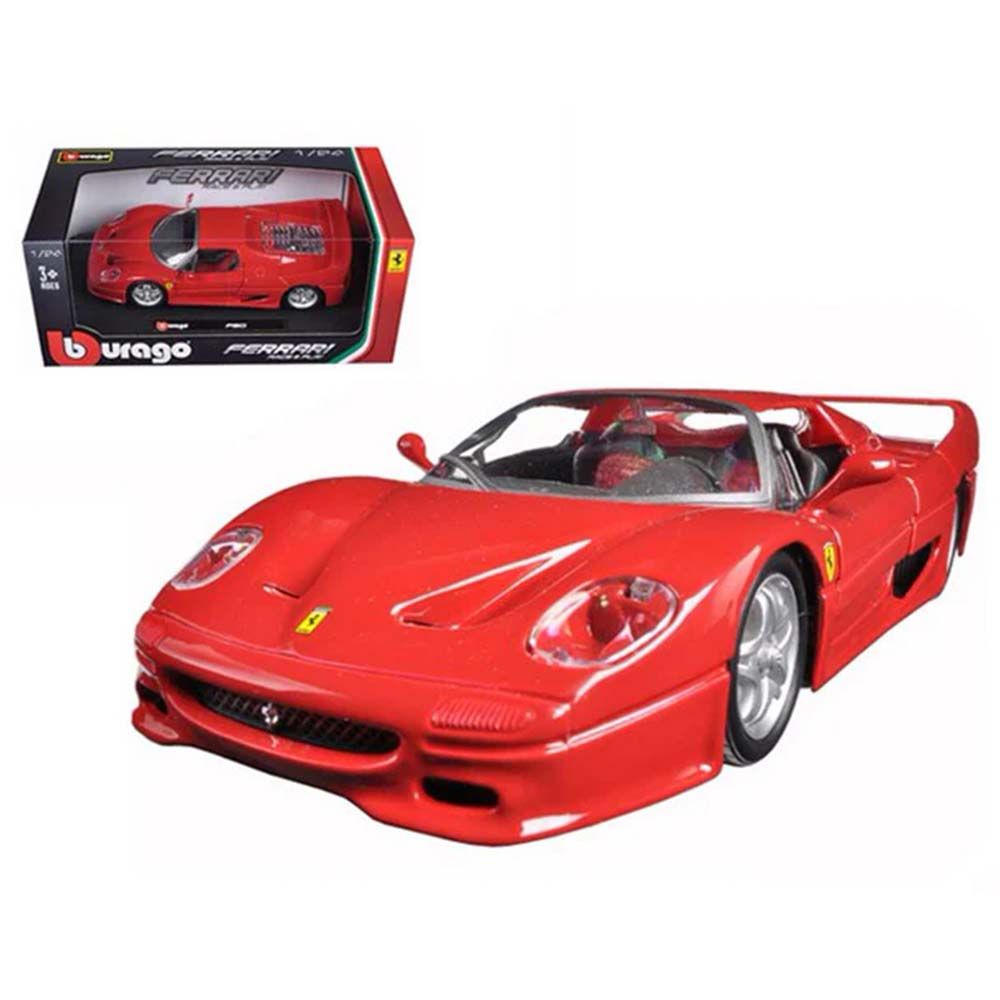 Bburago - Ferrari F50 Diecast Model Car - Red