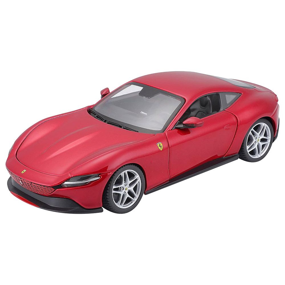 Bburago - 1/24 Ferrari Race And Play Ferrari Roma Diecast Toy Car - Red