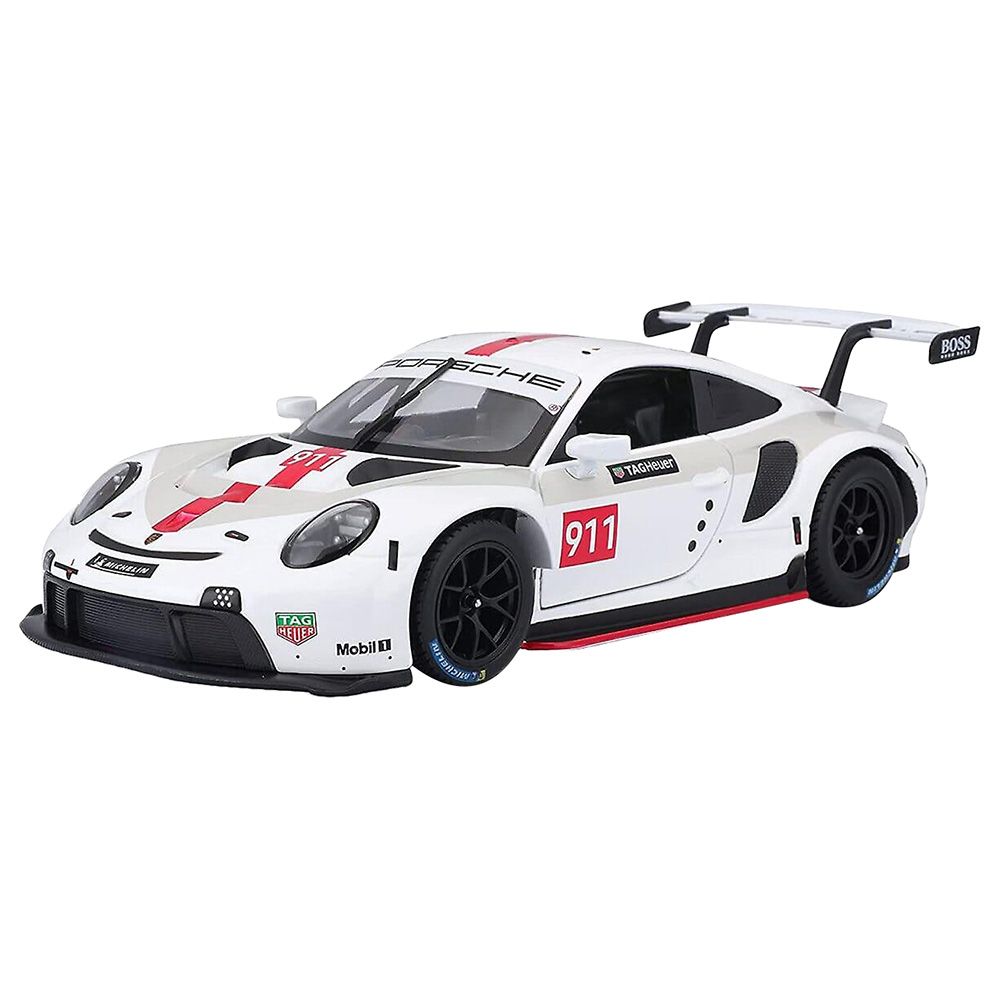 Bburago - 1/24 Racing Porsche 911 RSR GT Diecast Toy Car