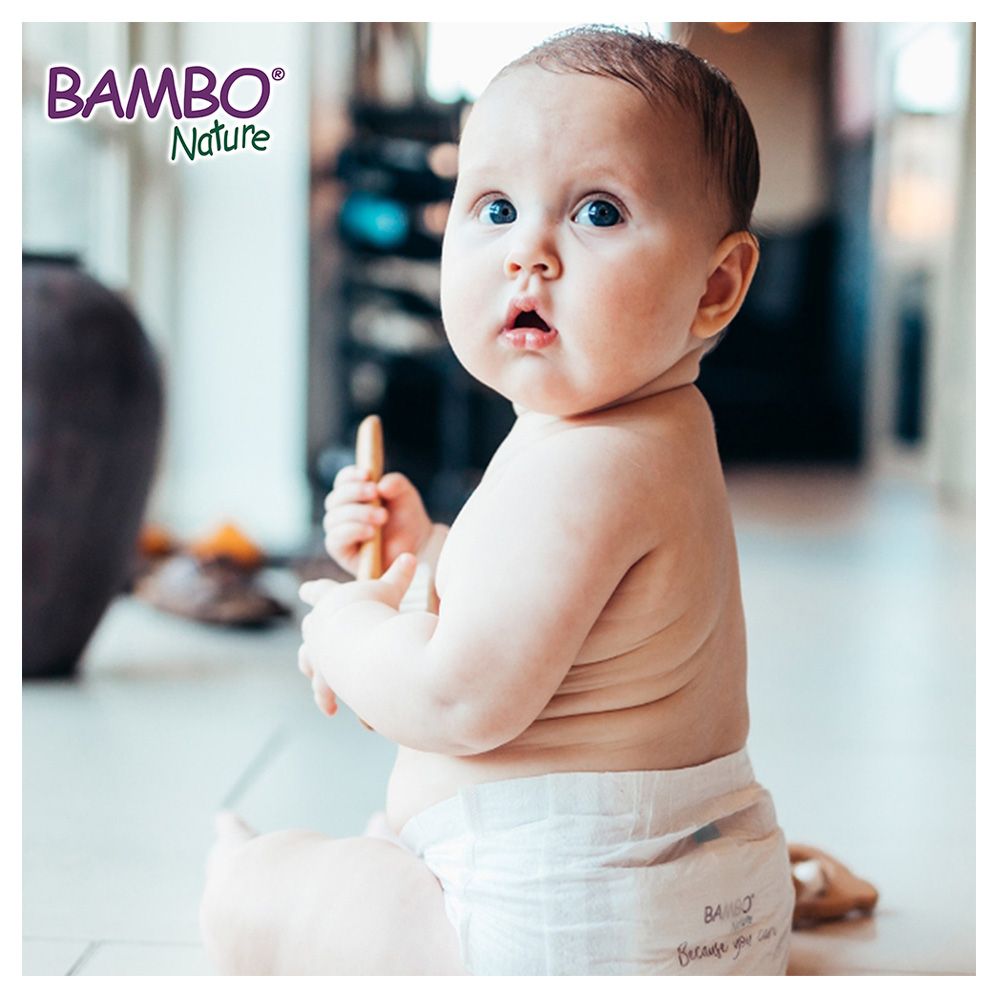 Bambo Nature - Eco Friendly Diapers, Size 2, 3-6kg - 32 Diapers