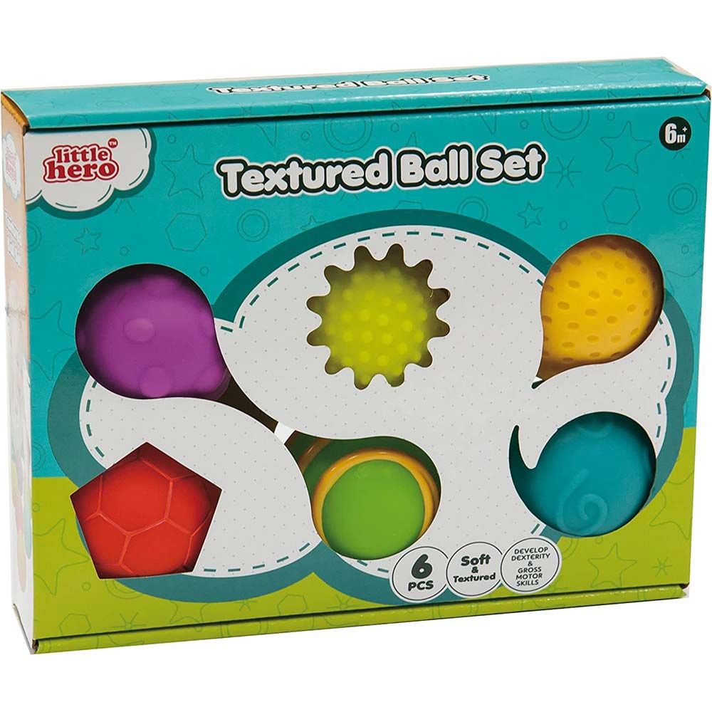 Little Hero Textured Ball Set