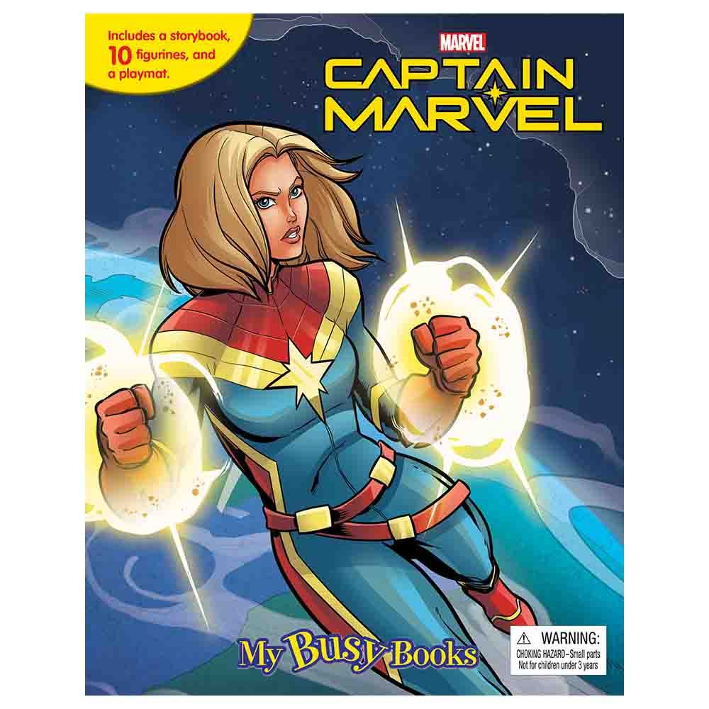 كتاب Marvel Captain Marvel My Busy Books