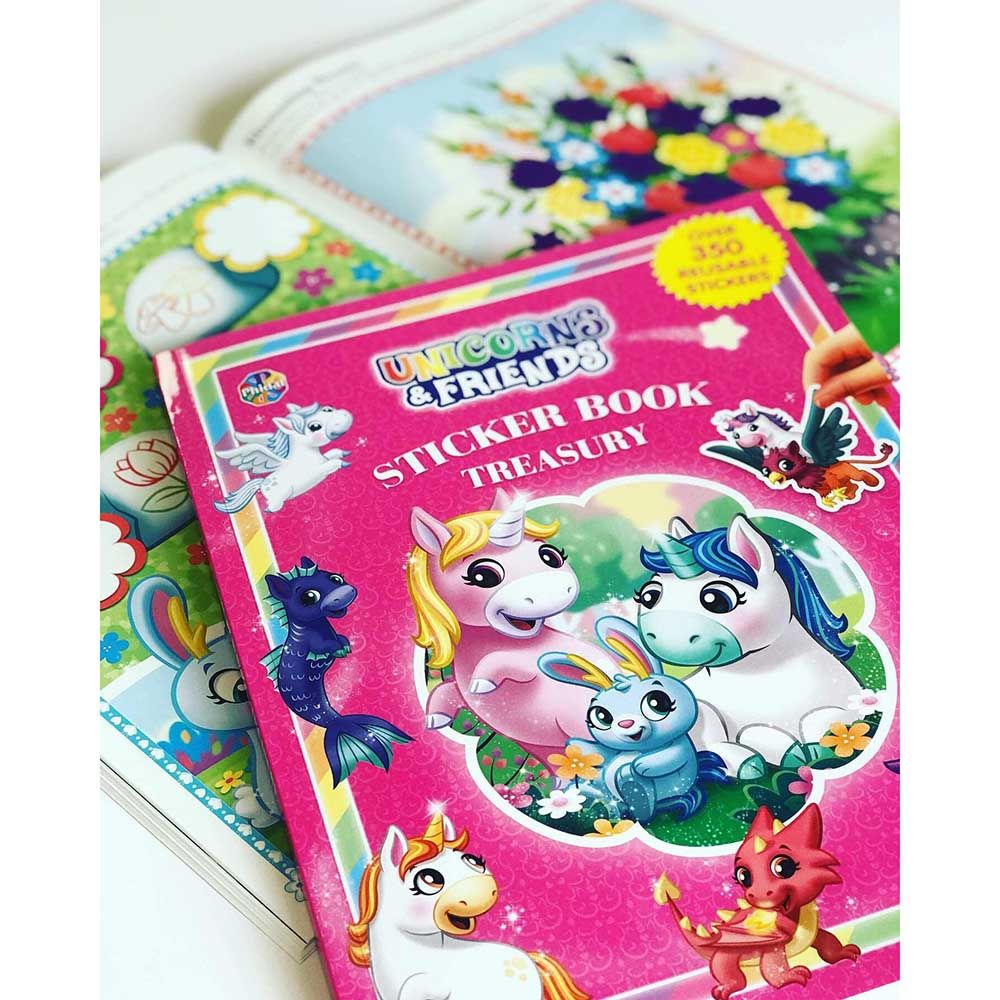 Unicorns Sticker Book Treasury