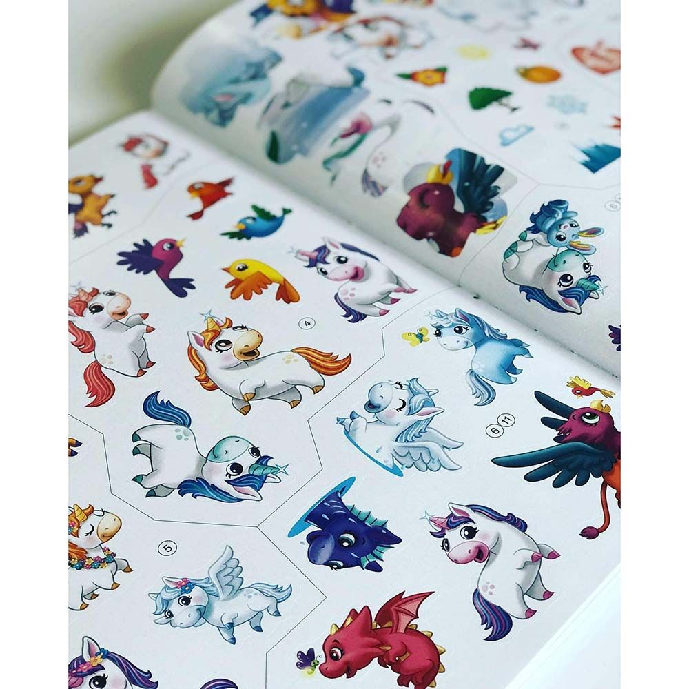 Unicorns Sticker Book Treasury