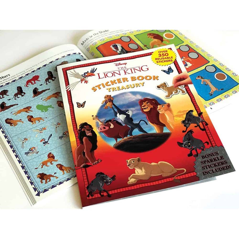 Disney Lion King Sticker Book Treasury