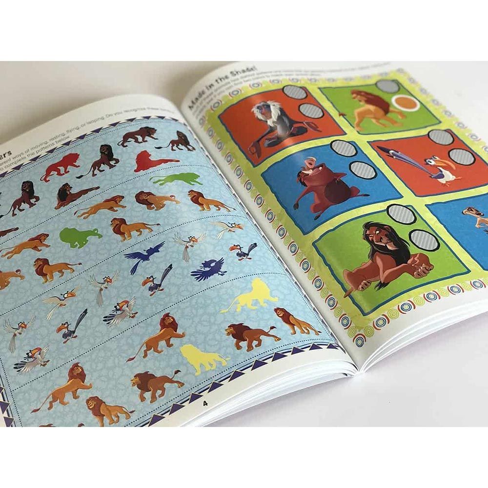 Disney Lion King Sticker Book Treasury