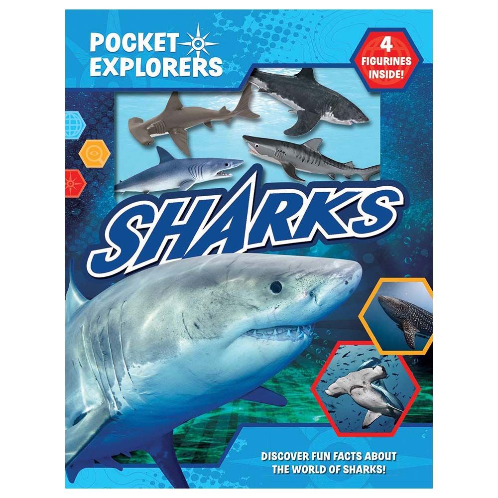 كتاب Sharks Pocket Explorers