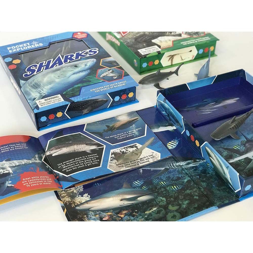 كتاب Sharks Pocket Explorers