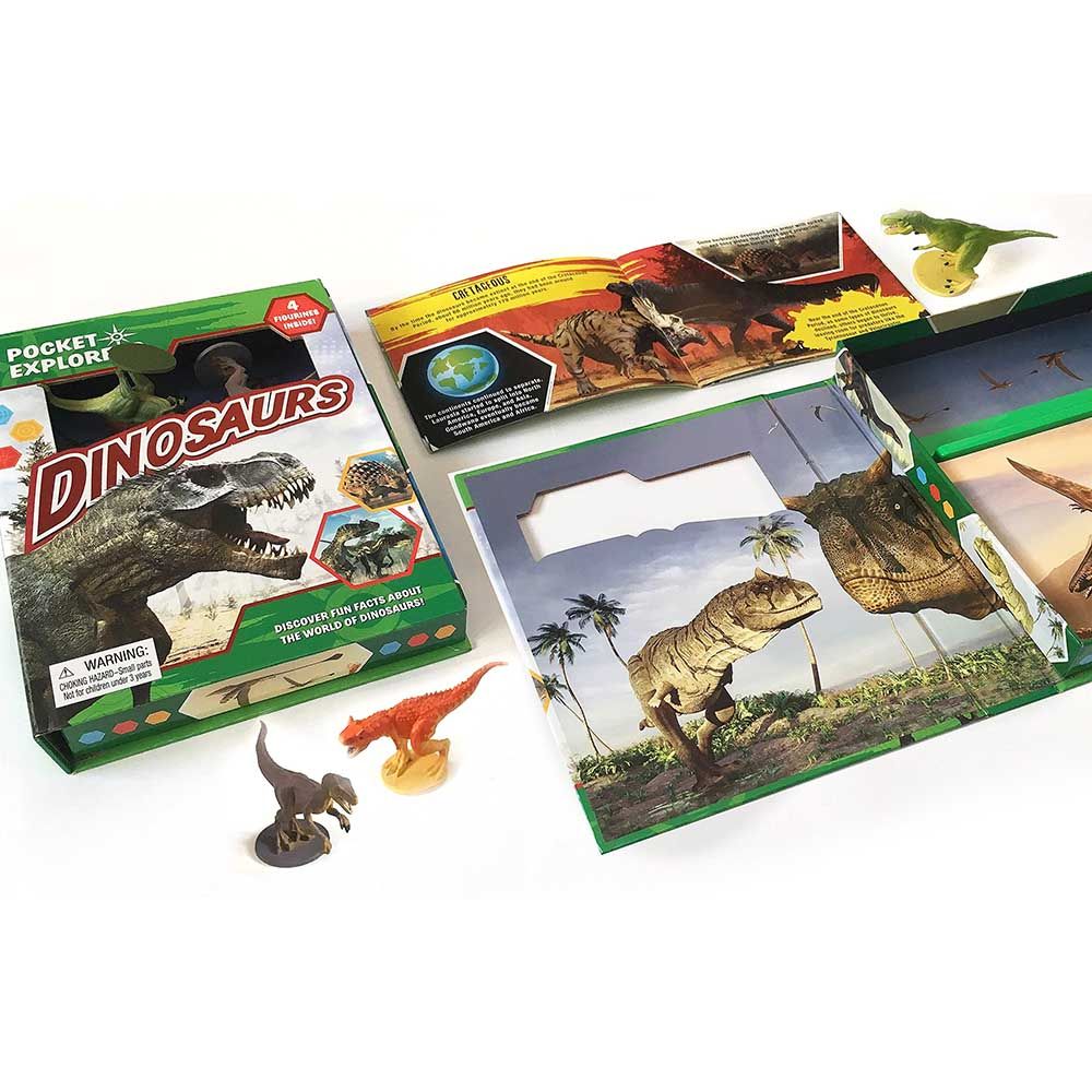 كتاب Dinosaurs Pocket Explorers 