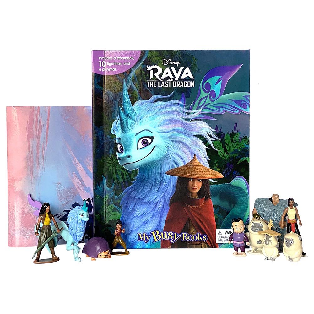 كتاب Disney Raya Last Dragon My Busy Books