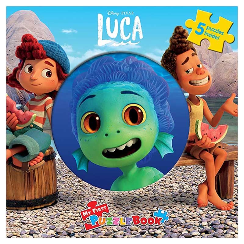 كتاب بازل Disney Luca My First Puzzle Book