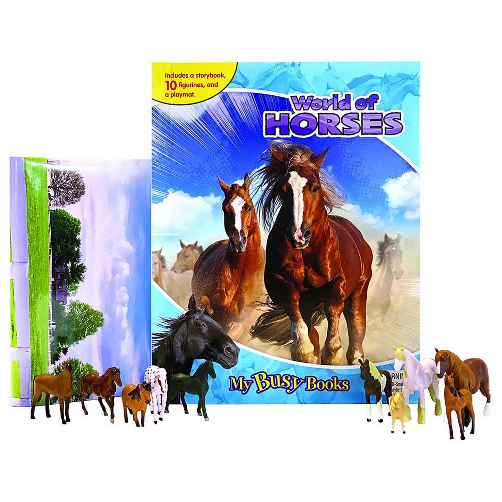 World Of Horses My Busy Books