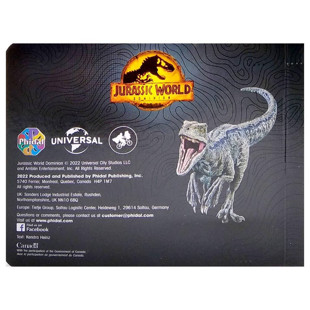 كتاب Universal Jurassic World Tattle Tales