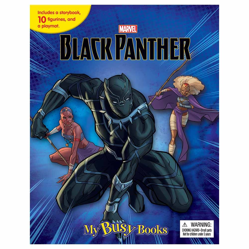 كتاب Marvel Black Panther My Busy Books