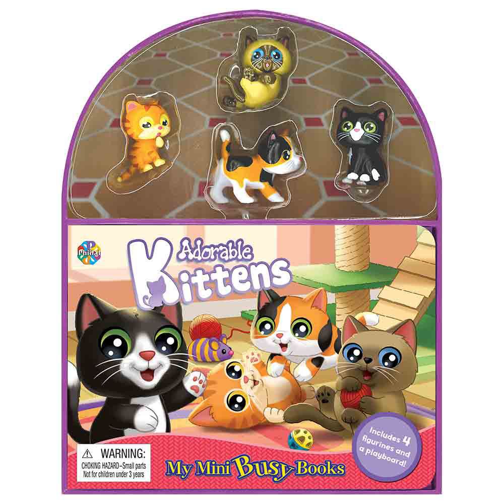 كتاب Adorable Kittens Mini Busy Books