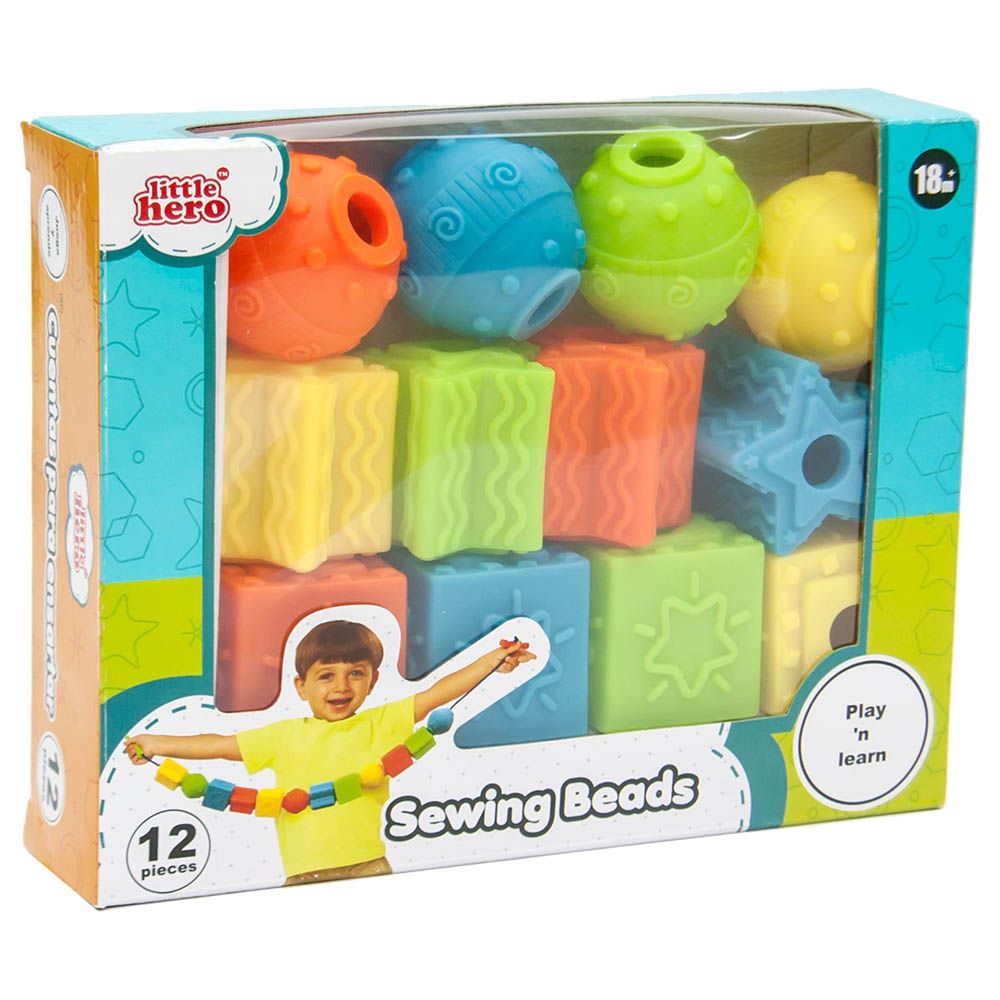 Little Hero - Sewing Beads - 12pcs