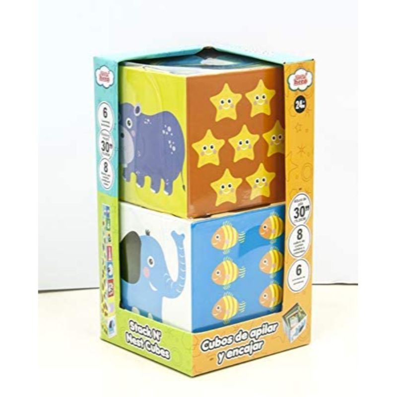 Little Hero Nesting Cubes – 8 Pieces Set