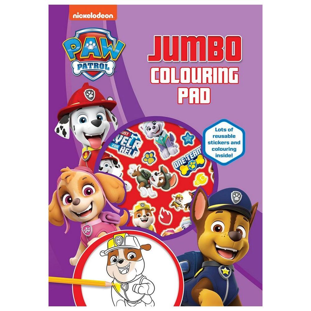 كتاب تلوين Paw Petrol Jumbo